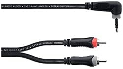 cordial-ecl-ey1-5wrcc-y-adapter-elements-mini-jack-abgewinkelt-rca-1-5-m image 2