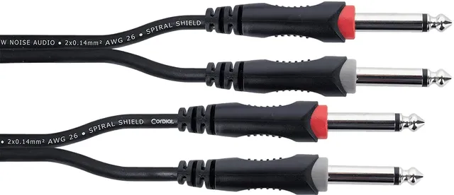 cordial-ecl-eu3pp-elements-audio-kabel-doppel-mono-klinke-3-m image 1