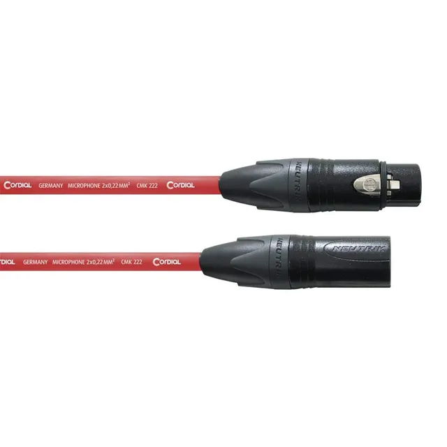cordial-select-mikrofonkabel-micro-xlr-5-m-rot image 1