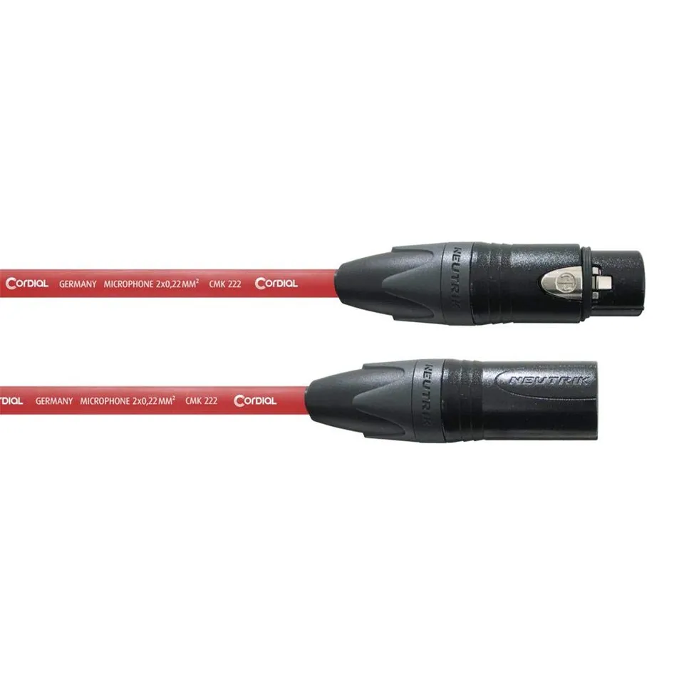 cordial-select-mikrofonkabel-micro-xlr-5-m-rot image 1