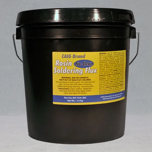 caig-deoxit-rosin-no-clean-flux-rsf-r39-3kg-l-tkolben-flussmittel-3kg-eimer image 1