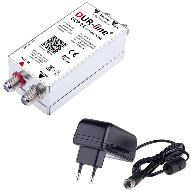 dur-line-ucp-21-set-sat-scr-unicable-multischalter-mit-netzteil image 1