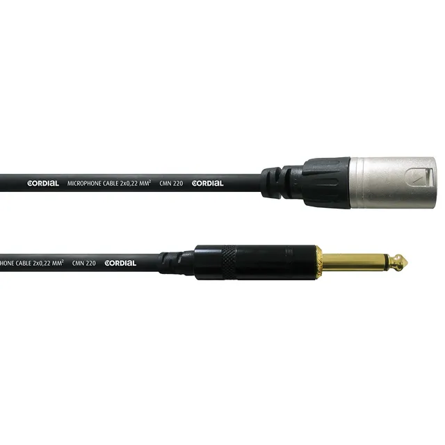 cordial-essentials-mikrofonkabel-xlr-male-klinke-mono-7-5-m-rean image 1