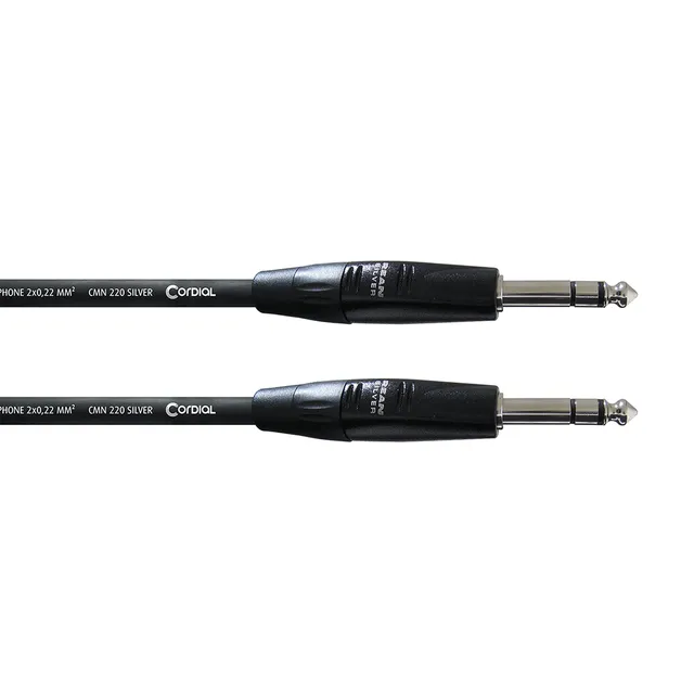 cordial-cim-3-vv-essentials-audiokabel-2x-klinke-6-3-mm-stereo-3-m image 1