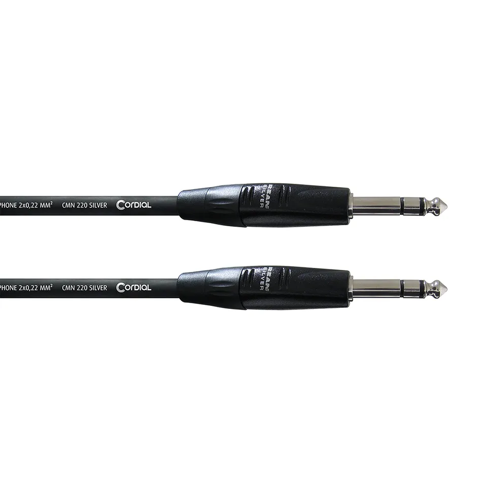 cordial-cim-3-vv-essentials-audiokabel-2x-klinke-6-3-mm-stereo-3-m image 1