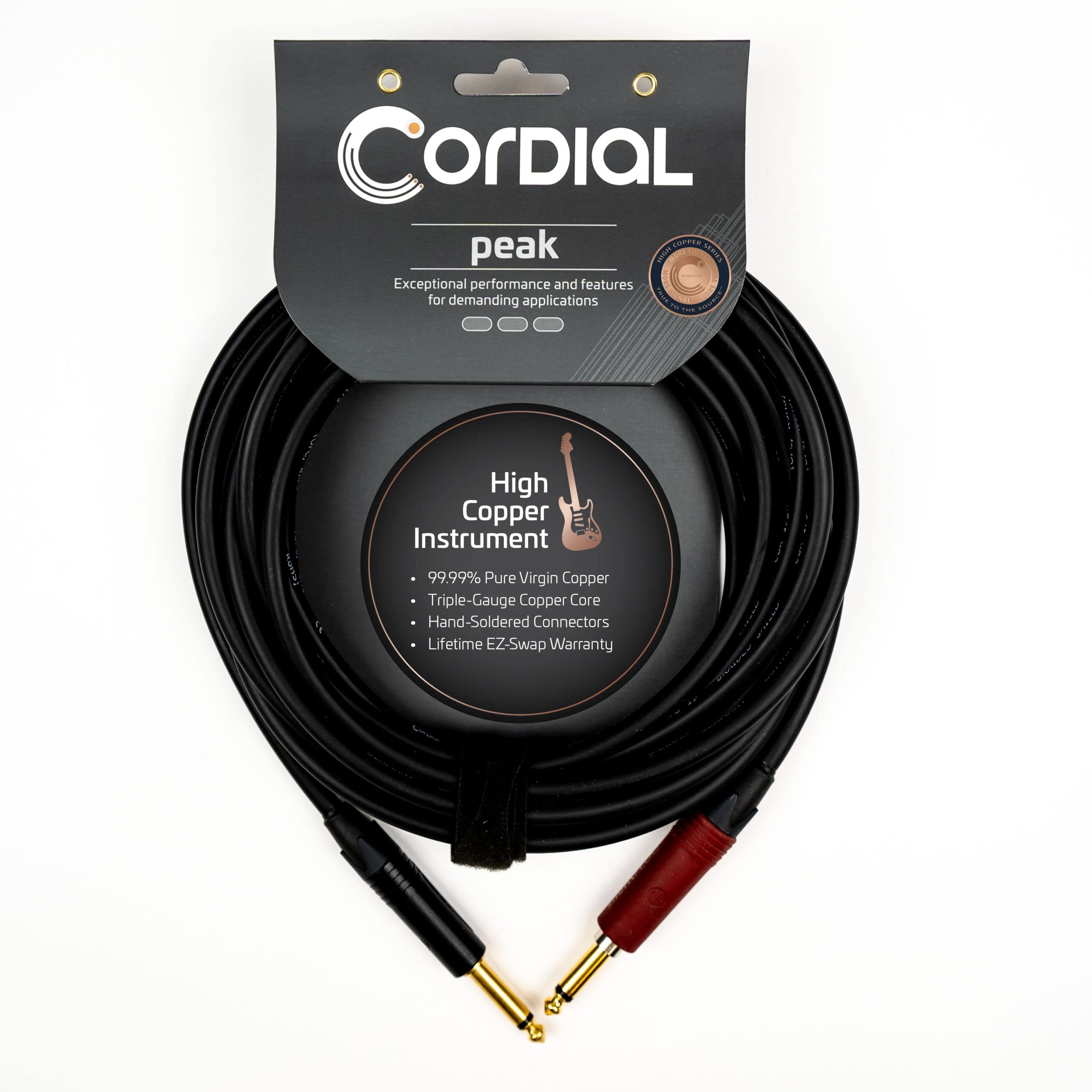 cordial-peak-silent-gitarrenkabel-3-m-klinke-silent image 2