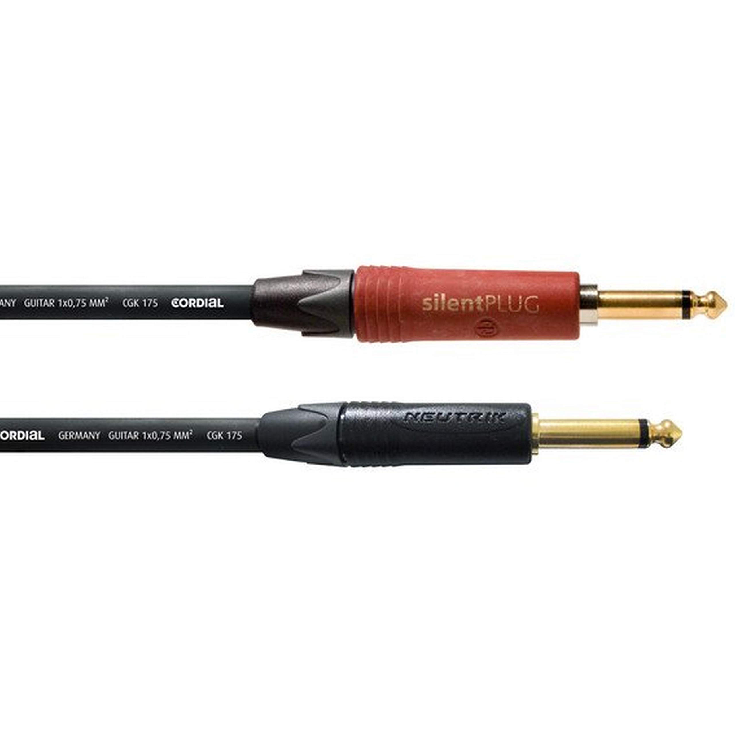 cordial-peak-instrumentenkabel-silent-6-3-mm-klinke-metallstecker image 8