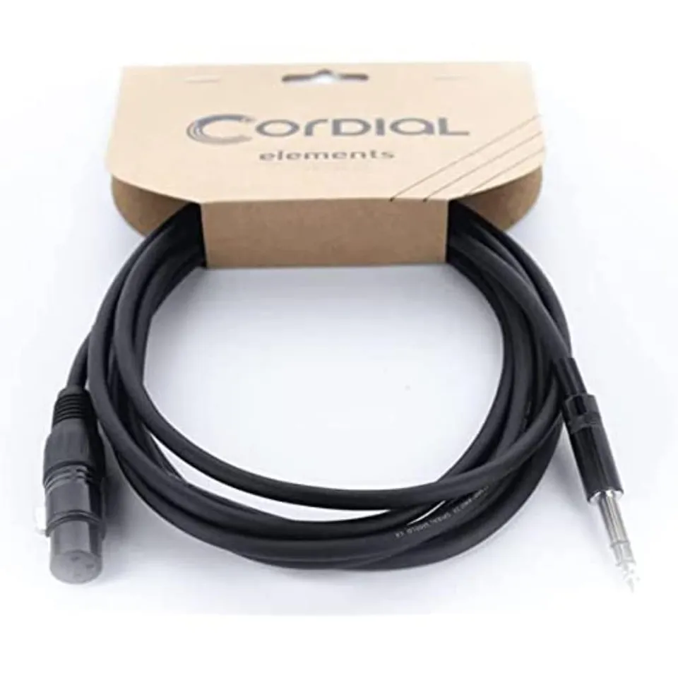 cordial-elements-ecl-em0-5fv-xlr-klinke-kabel-0-5-m image 1