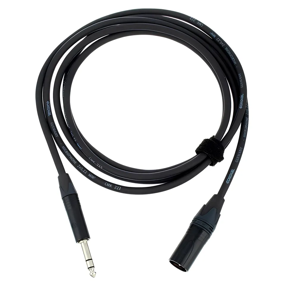 cordial-select-cpm-2-5-mv-audio-adapterkabel-xlr-male-klinke-6-35-mm-stereo-2-5- image 1