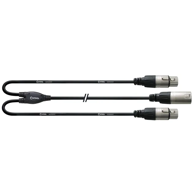 cordial-essentials-ecl-cfy03mff-y-xlr-kabel-1-xlr-m-nnlich-auf-2-xlr-weiblich-0- image 1