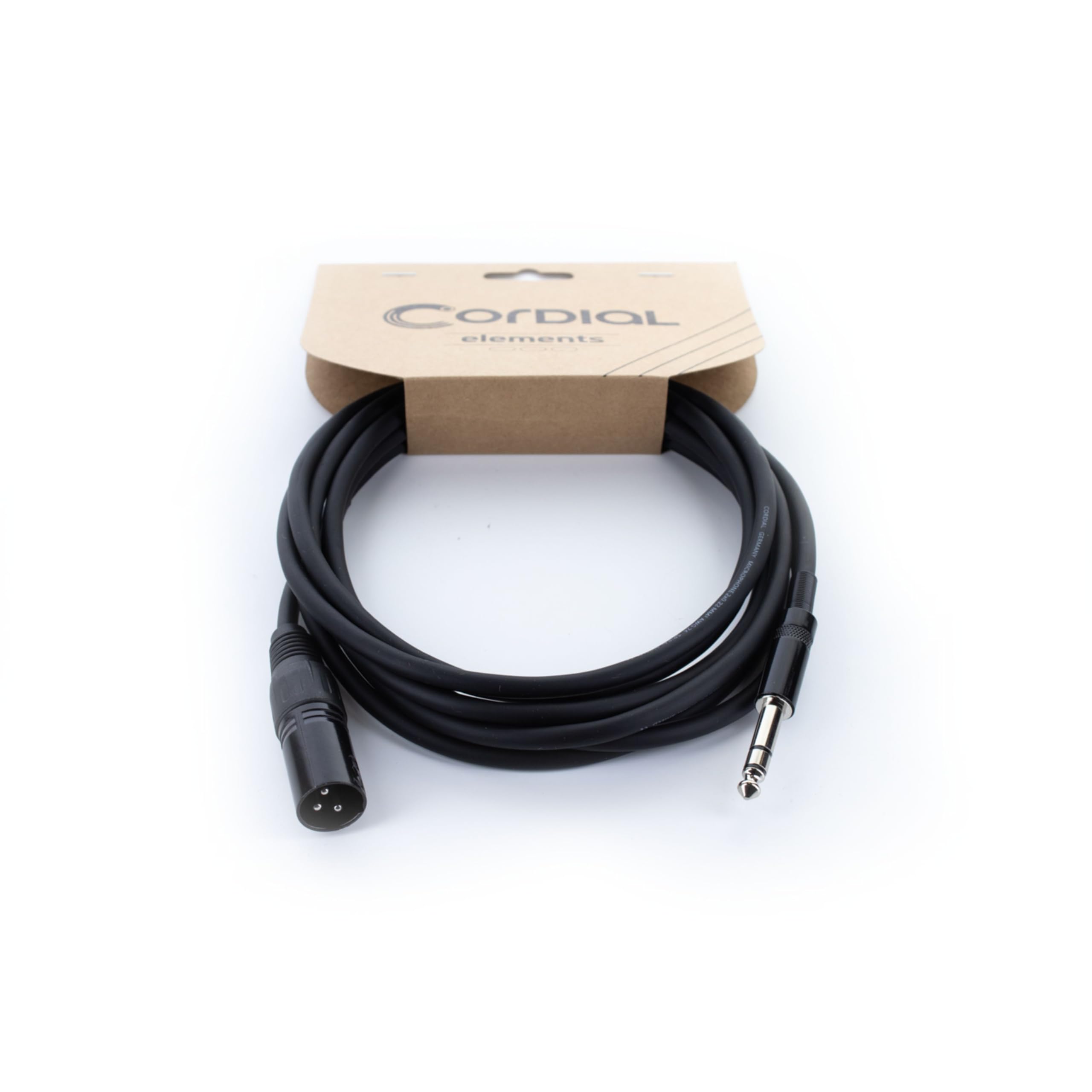 cordial-elements-ecl-em1-5mv-audiokabel-xlr-klinke-stereo-1-5-m image 1