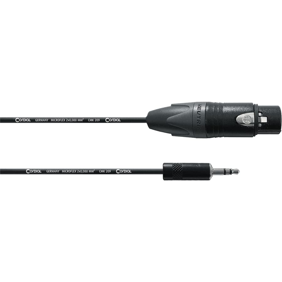 cordial-select-audiokabel-xlr-female-miniklinke-stereo-1-5-m image 2