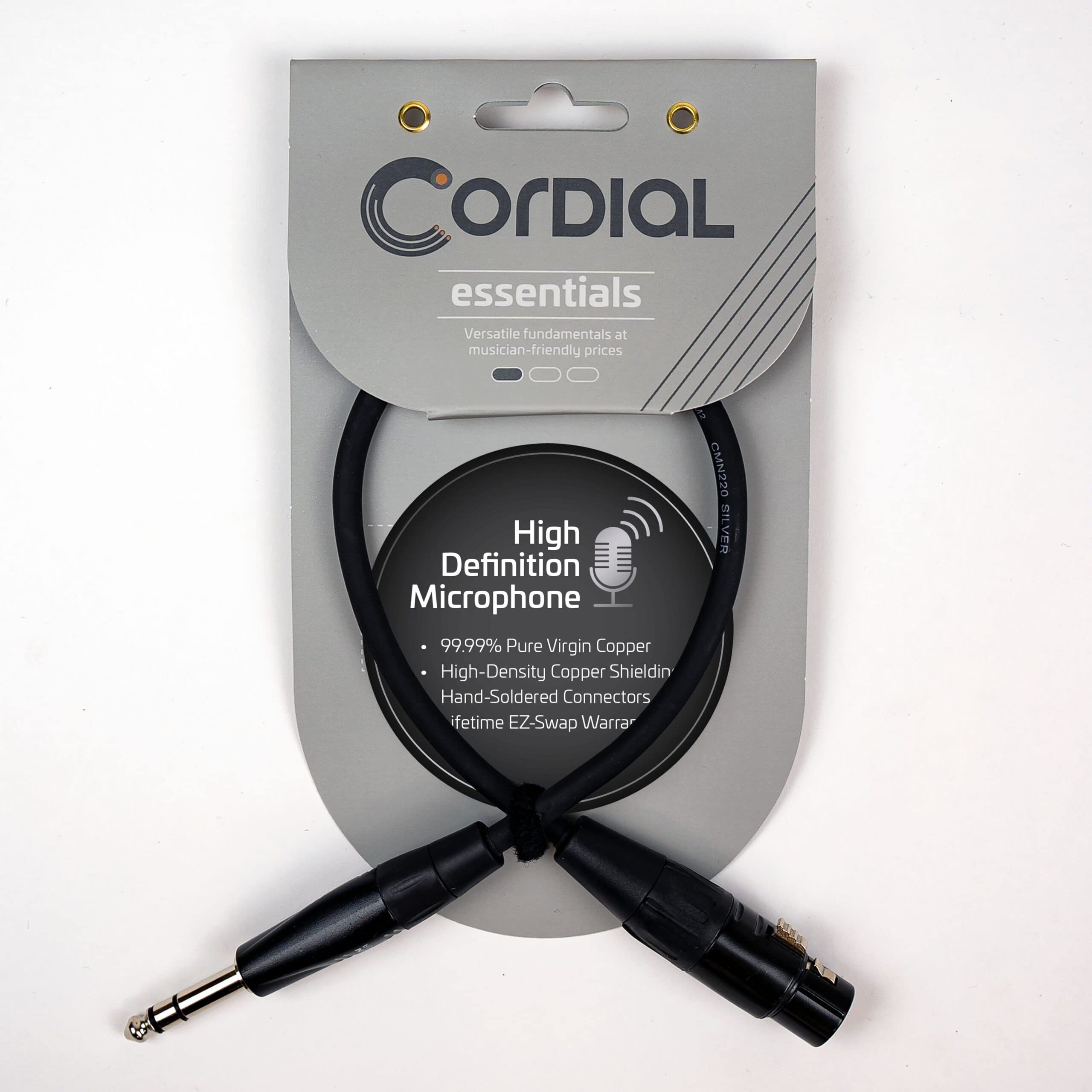 cordial-essentials-cim-3-fv-audio-kabel-xlr-female-6-3mm-klinke-stereo-3-m image 2