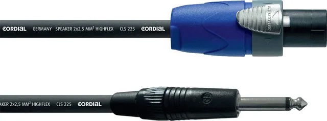 cordial-select-lautsprecherkabel-speakon-2-polig-auf-klinke-5-m image 1