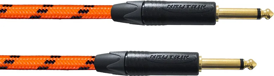 cordial-peak-gitarrenkabel-6-m-orange-uv-reaktiv image 1
