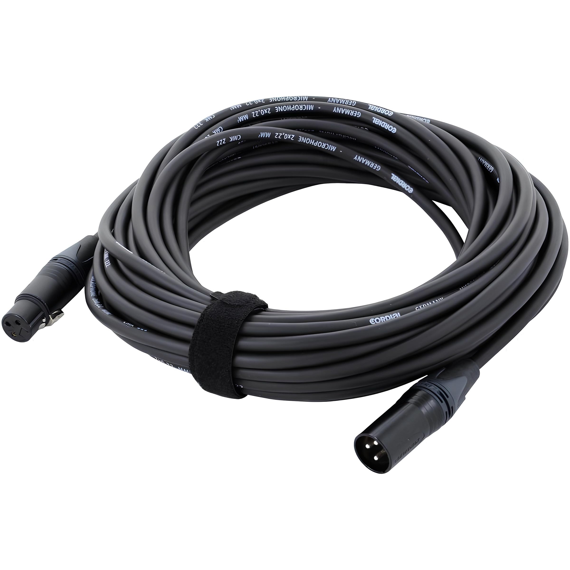 cordial-select-cpm-20-fm-mikrofonkabel-xlr-20-m-symmetrisch-standard-schwarz image 1