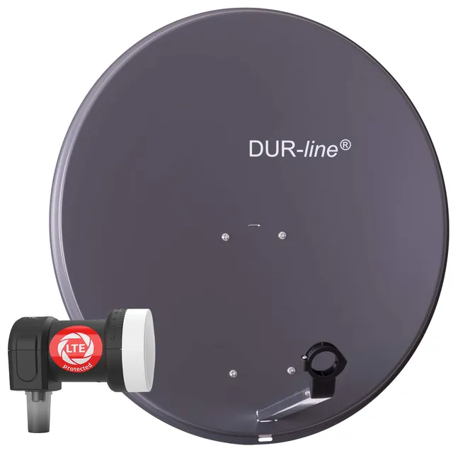 dur-line-mda-80-anthrazit-sat-anlage-80-cm-mit-ultra-single-lnb-f-r-1-teilnehmer image 1