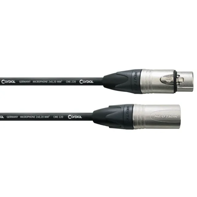 cordial-cxm-10-fm-mikrofonkabel-10-m-xlr-male-auf-xlr-female image 1