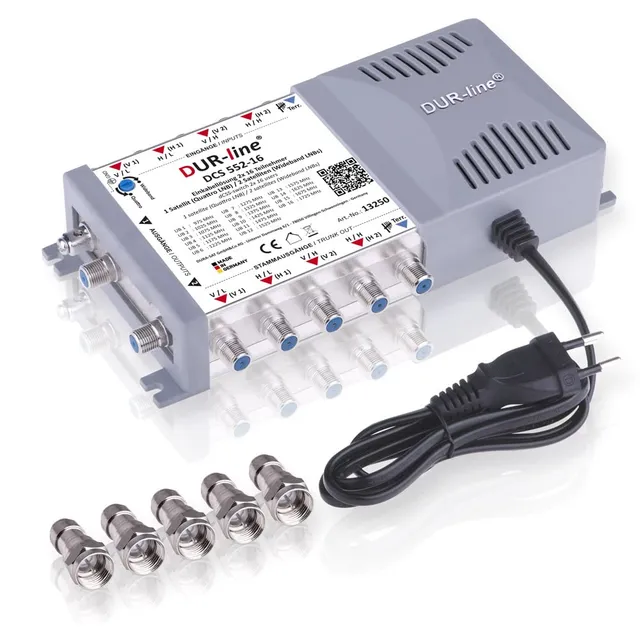 dur-line-dcs-552-16-unicable-multischalter-f-r-32-teilnehmer-quattro-wideband-ka image 1