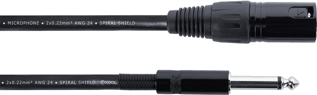 cordial-elements-ecl-em10mp-audiokabel-xlr-m-nnlich-klinke-mono-10-m image 1
