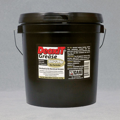 caig-deoxit-sm22np-hochleistungsfett-sm22-n360-3-6kg-eimer image 1