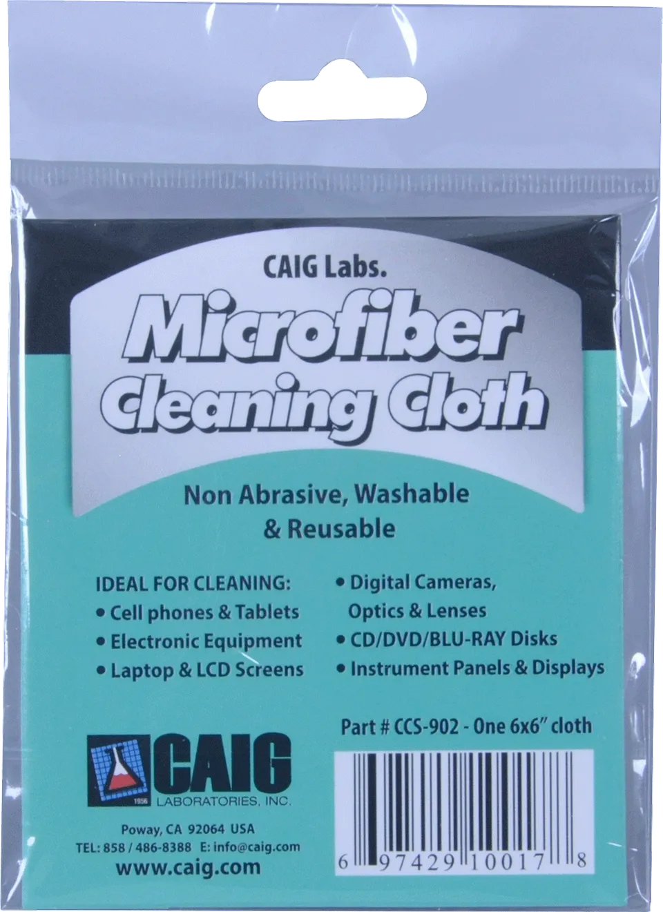 caig-ccs-902-microfiber-reinigungstuch-f-r-kontakte image 1