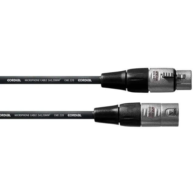 cordial-essentials-mikrofonkabel-xlr-10-m-rean-silber image 1