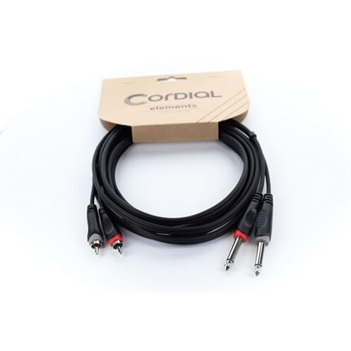 cordial-ecl-eu1-5pc-audiokabel-2x-klinke-mono-auf-2x-rca-1-5-m image 3