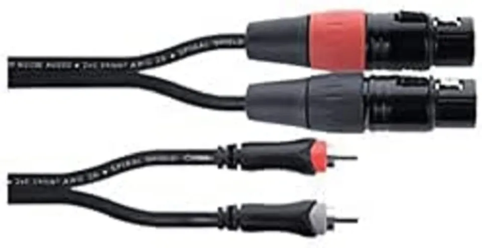 cordial-ecl-eu1-5fc-audiokabel-2x-xlr-female-auf-2x-rca-1-5-m image 1