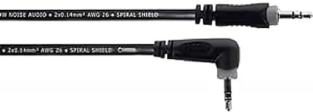 cordial-ecl-es0-5wwr-audio-kabel-elements-stereo-miniklinke-gerade-gewinkelt-0-5 image 1
