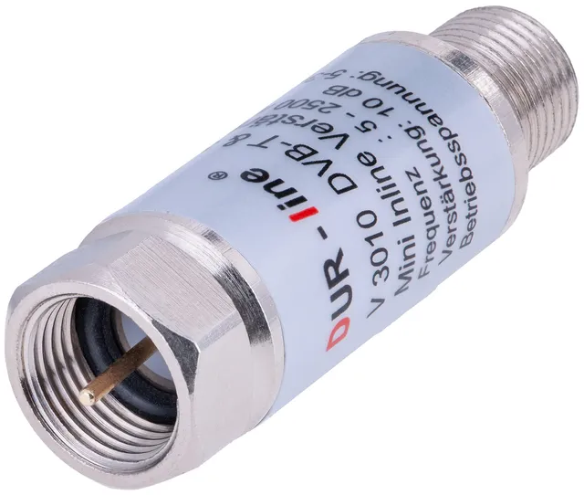 dur-line-v3010-mini-inline-verst-rker-10-db-f-r-sat-und-dvb-t2-5-2400-mhz image 1