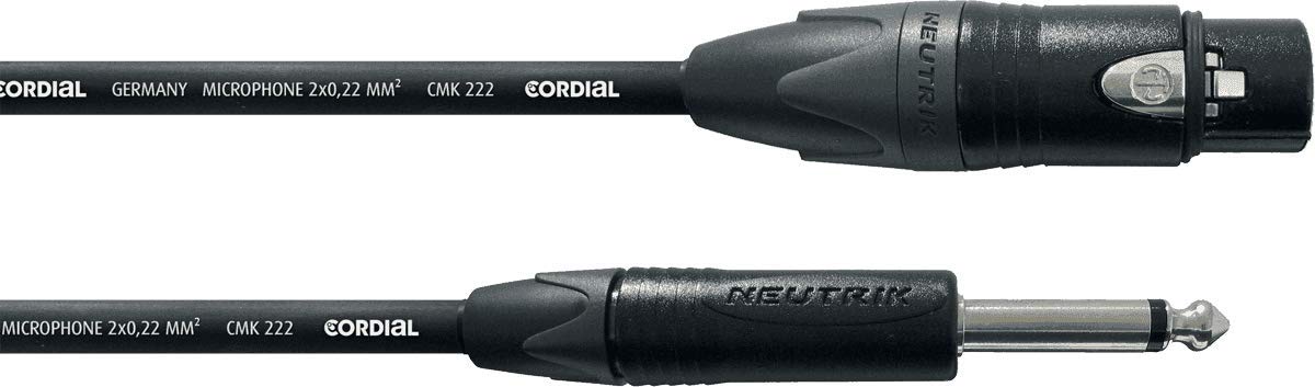 cordial-select-mikrofonkabel-5-m-xlr-female-auf-klinke-mono image 1