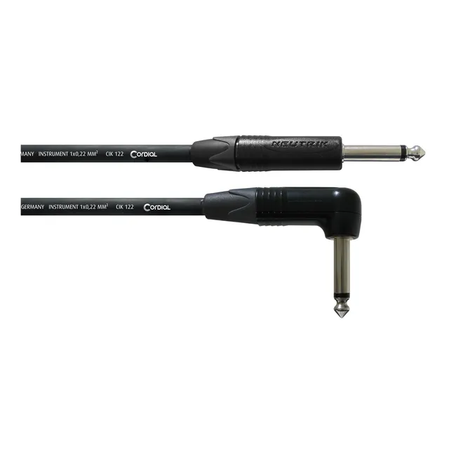 cordial-select-gitarrenkabel-3-m-klinke-recht-gewinkelt image 1