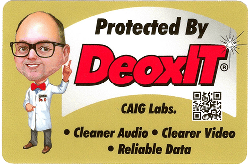 caig-deoxit-cl-stk-pbd-sticker-protected-by-deoxit-2x3-zoll image 2