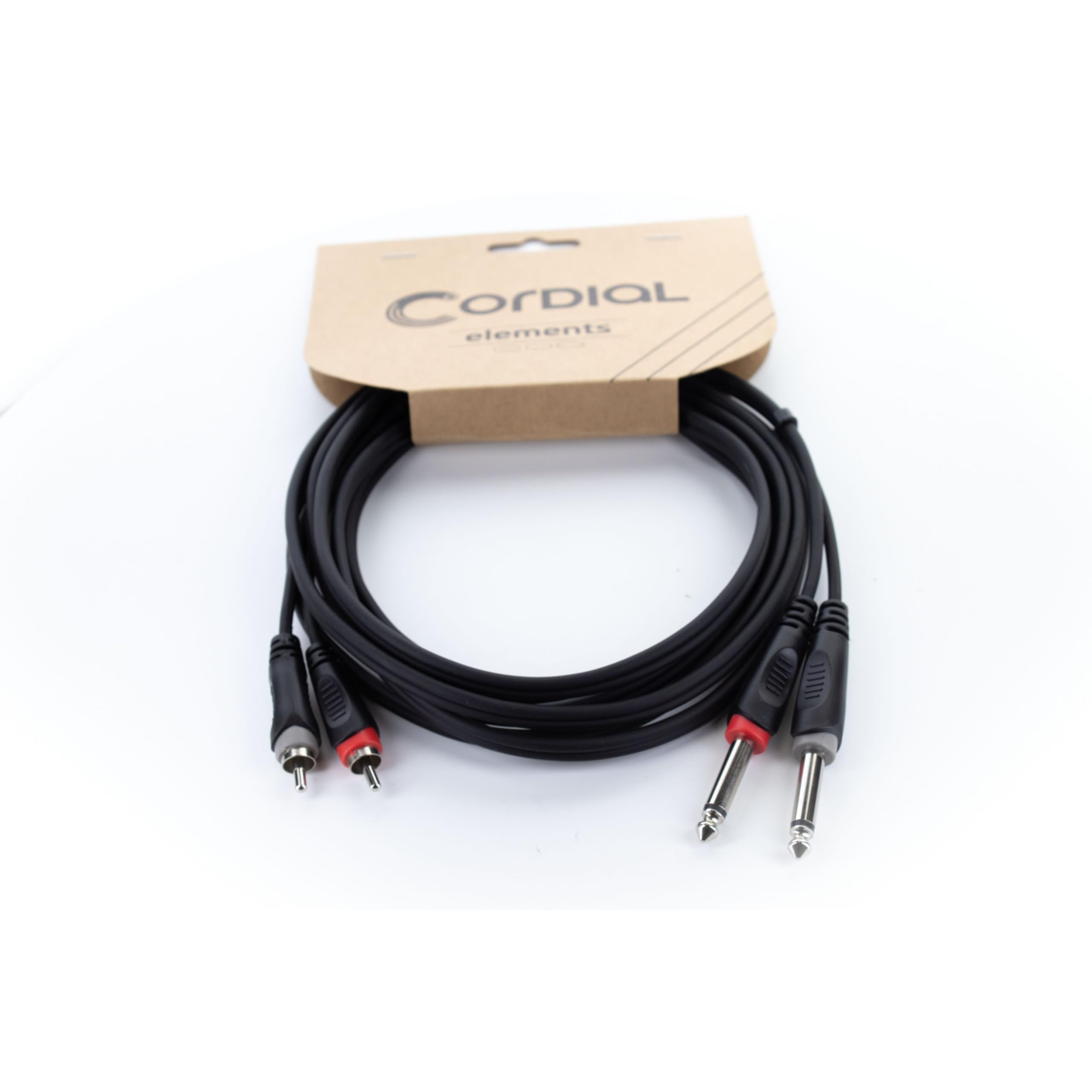 cordial-ecl-eu1-5pc-audiokabel-2x-klinke-mono-auf-2x-rca-1-5-m image 1