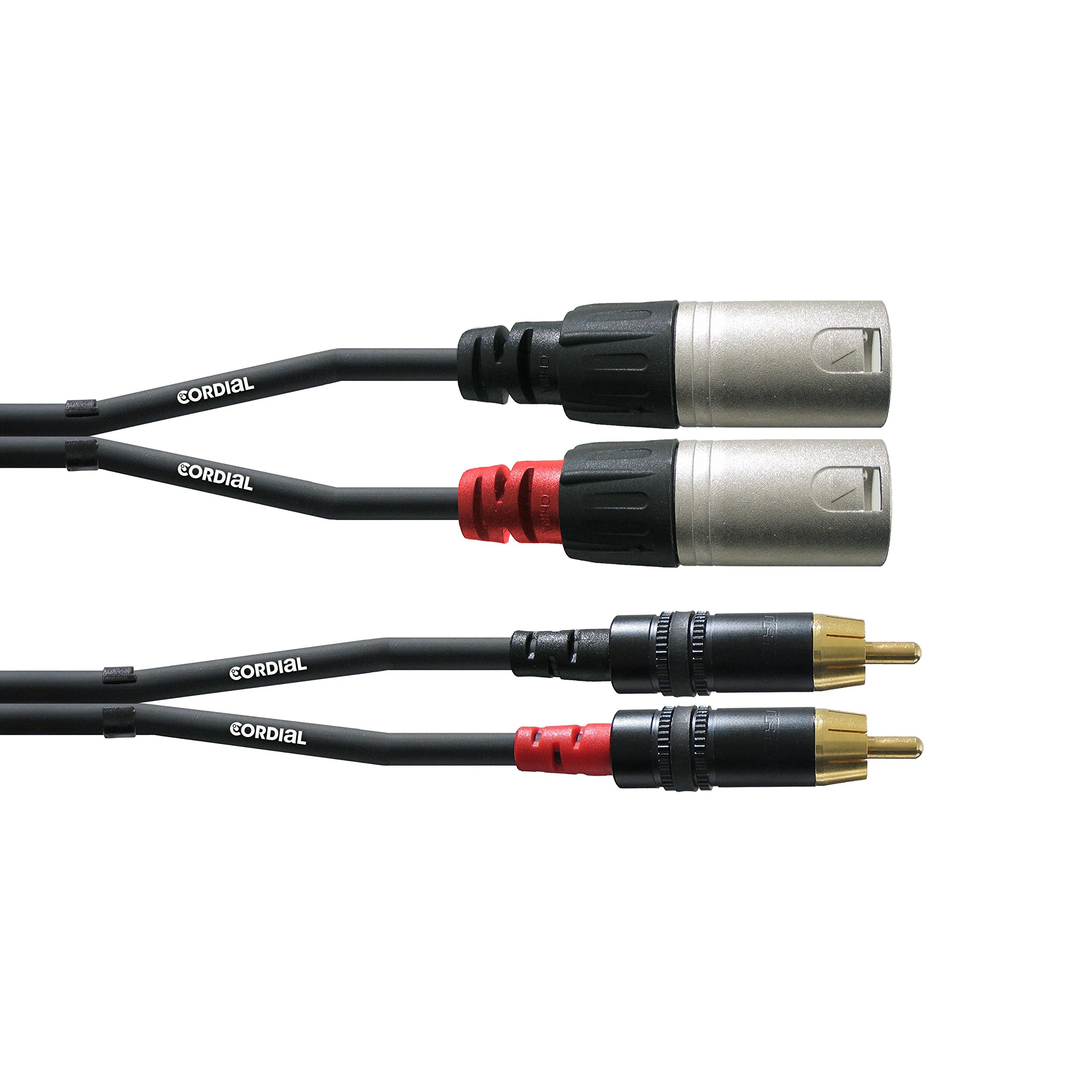 cordial-cfu-3-mc-audiokabel-xlr-m-auf-cinch-3m image 1