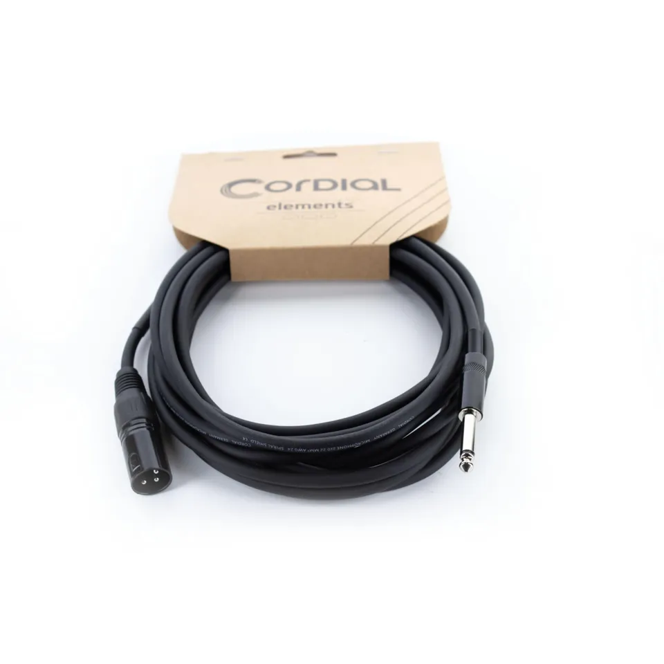 cordial-elements-ecl-em5mp-audiokabel-xlr-auf-mono-klinke-5-m image 1