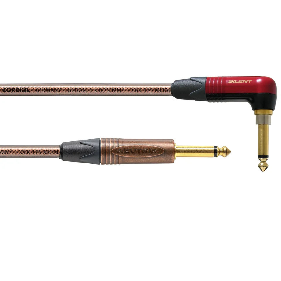cordial-csi-3-rp-metal-silent-instrumentenkabel-3-m-gitarrenkabel image 1