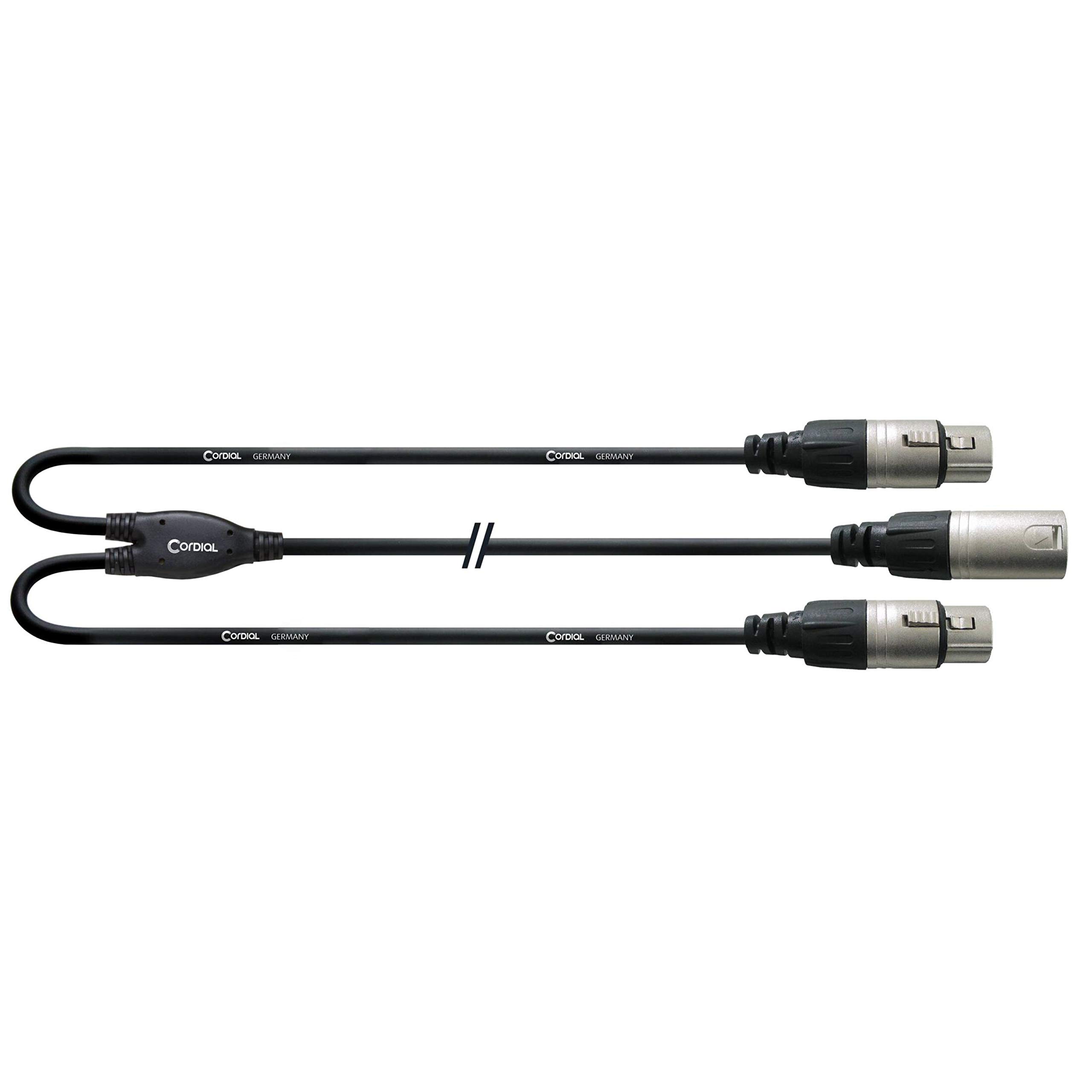 cordial-essentials-ecl-cfy03mff-y-xlr-kabel-1-xlr-m-nnlich-auf-2-xlr-weiblich-0- image 1