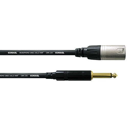 cordial-essentials-mikrofonkabel-xlr-male-klinke-mono-7-5-m-rean image 2