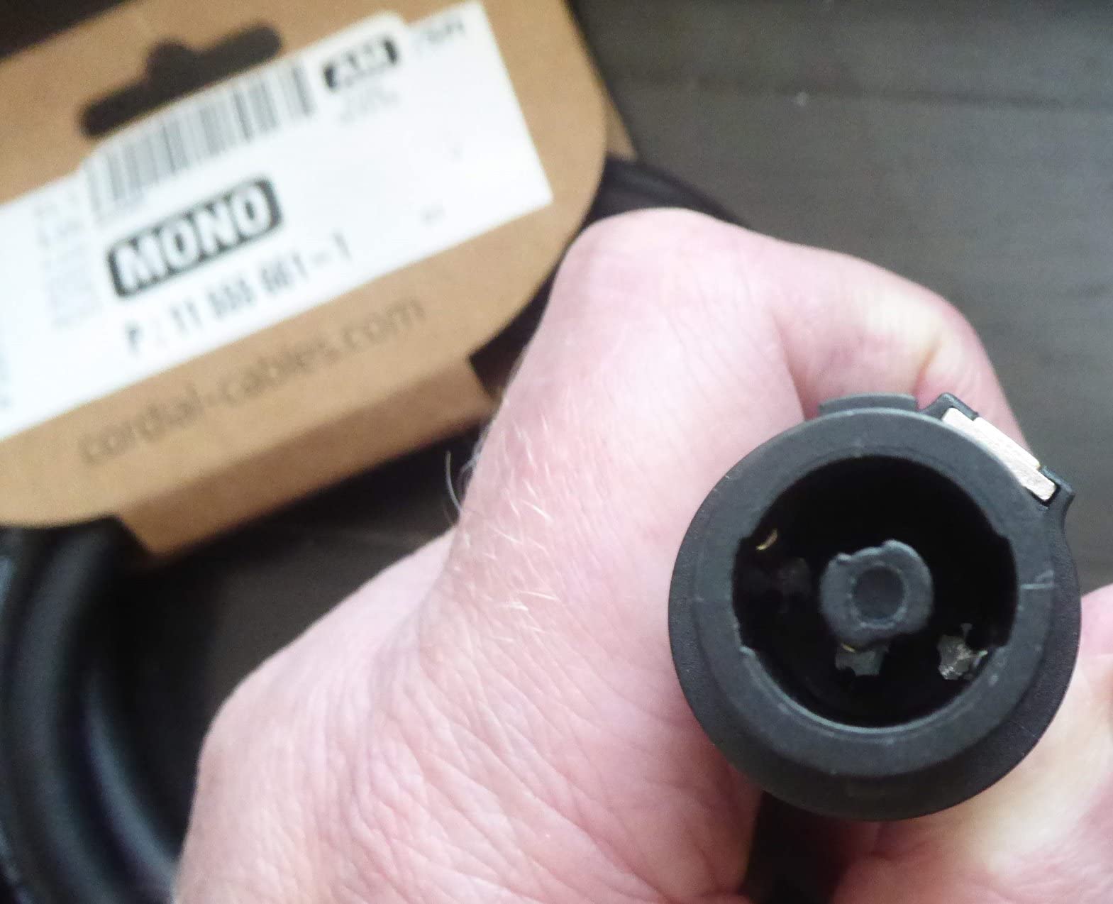 Solides Boxenkabel für die PA