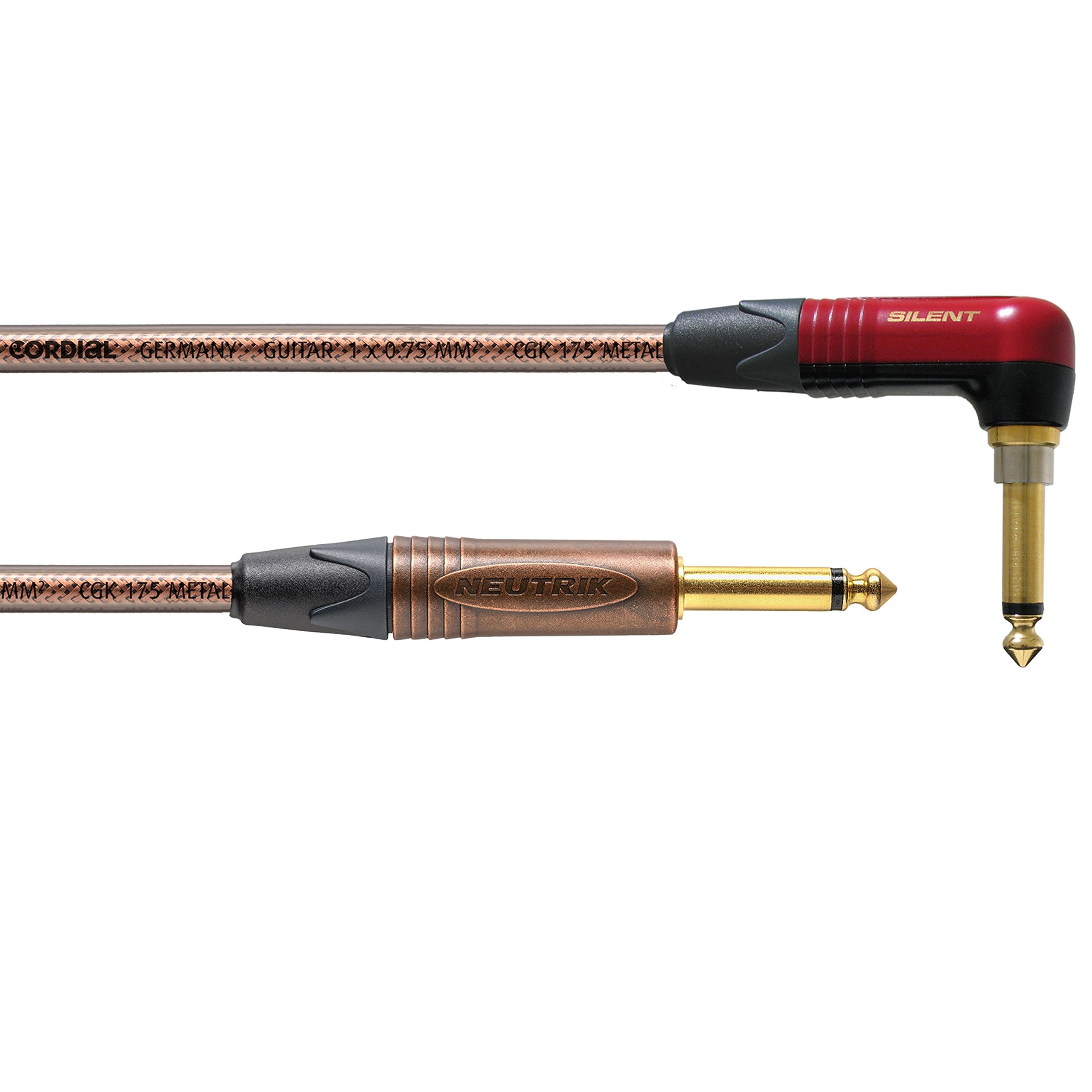 cordial-csi-3-rp-metal-silent-instrumentenkabel-3-m-gitarrenkabel image 1