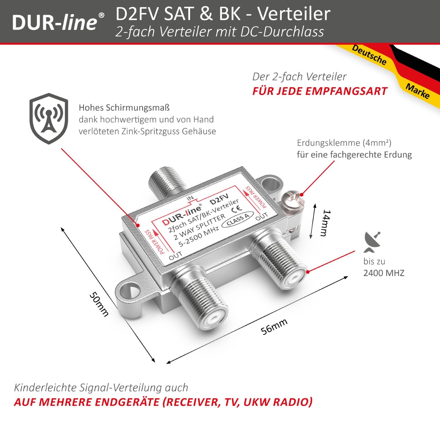 dur-line-sat-bk-verteiler-2-fach-splitter-voll-geschirmt-unicable-hd image 3