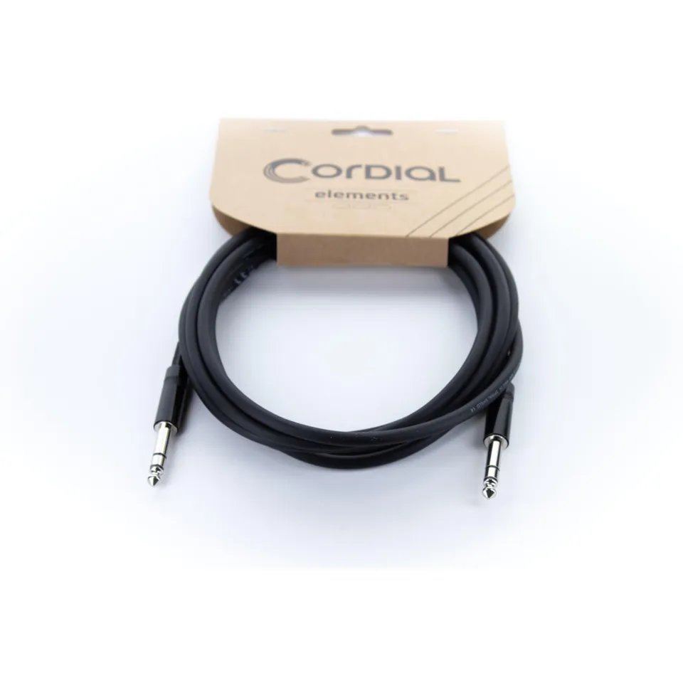 cordial-elements-ecl-em1vv-audio-kabel-stereo-klinke-1-m image 1