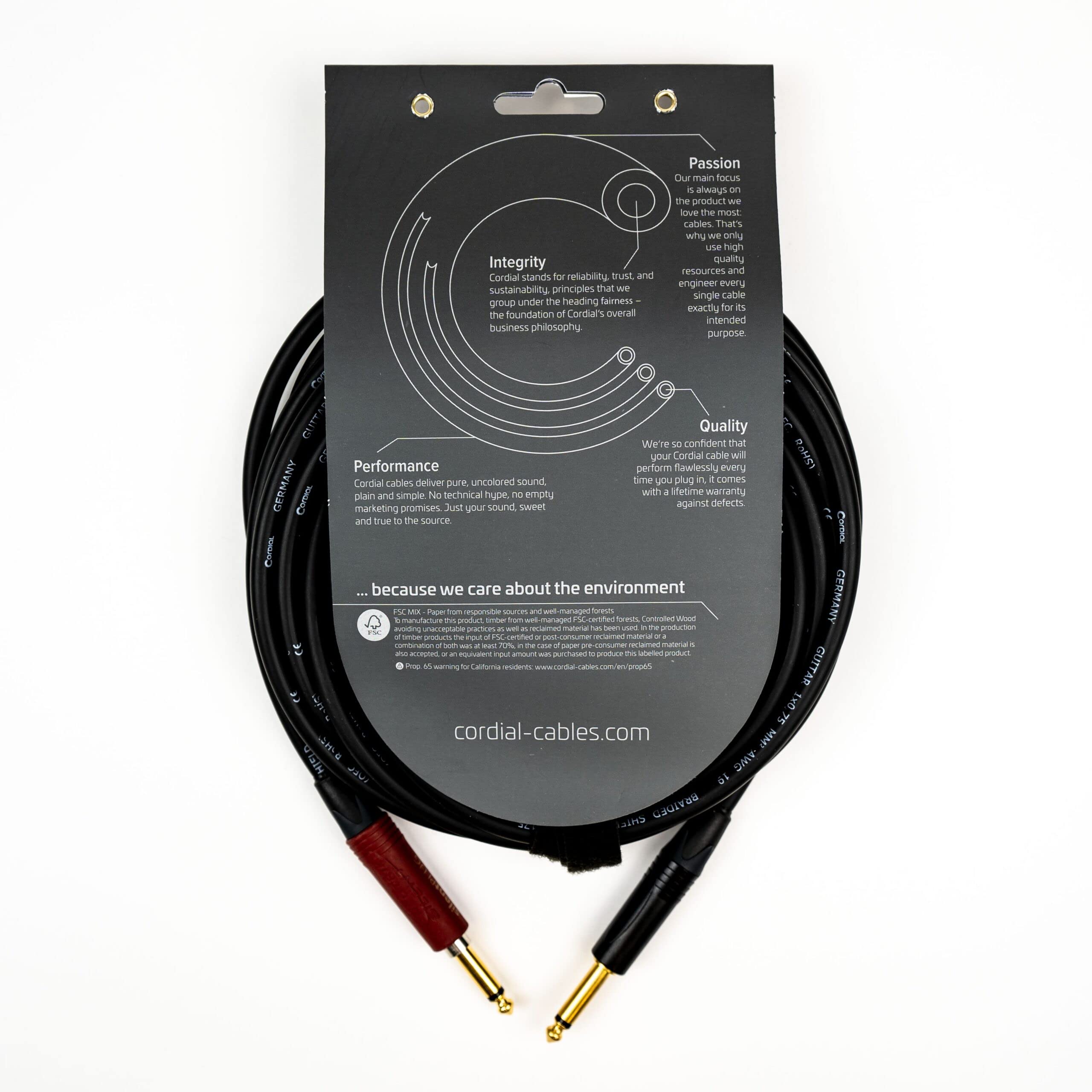 cordial-peak-silent-gitarrenkabel-3-m-klinke-silent image 3