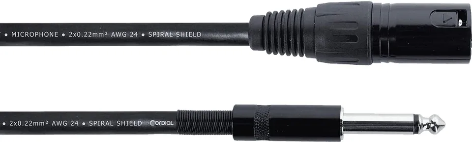 cordial-elements-ecl-em10mp-audiokabel-xlr-m-nnlich-klinke-mono-10-m image 1