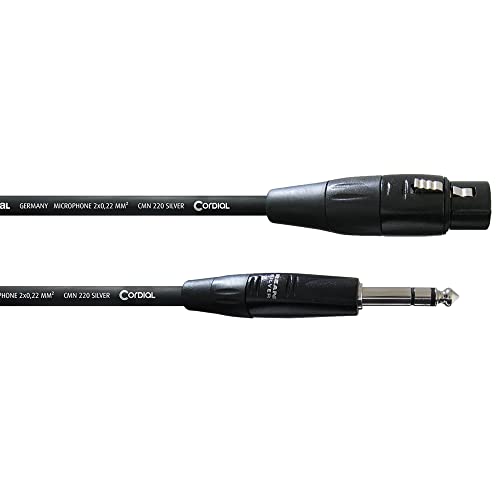 cordial-essentials-cim-3-fv-audio-kabel-xlr-female-6-3mm-klinke-stereo-3-m image 8