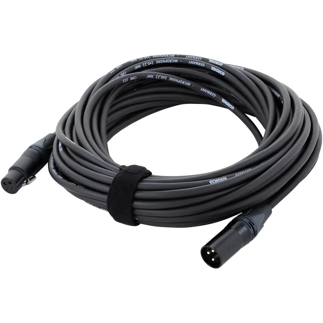 cordial-select-cpm-20-fm-mikrofonkabel-xlr-20-m-symmetrisch-standard-schwarz image 1