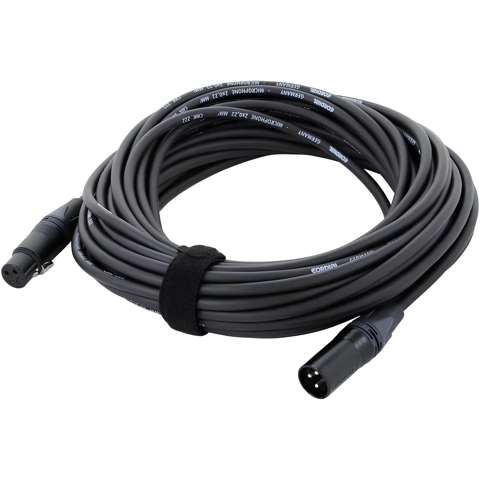 cordial-select-cpm-20-fm-mikrofonkabel-xlr-20-m-symmetrisch-standard-schwarz image 1