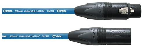cordial-mikrofonkabel-xlr-5-m-blau-symmetrisch-standard image 3